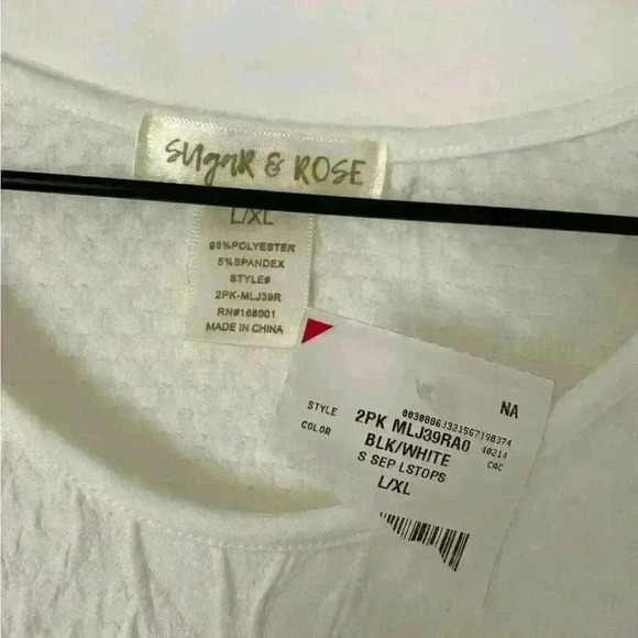 NWT Style &‎ Rose White Cable Knit Long Tunic Sweater - Picture 3 of 3